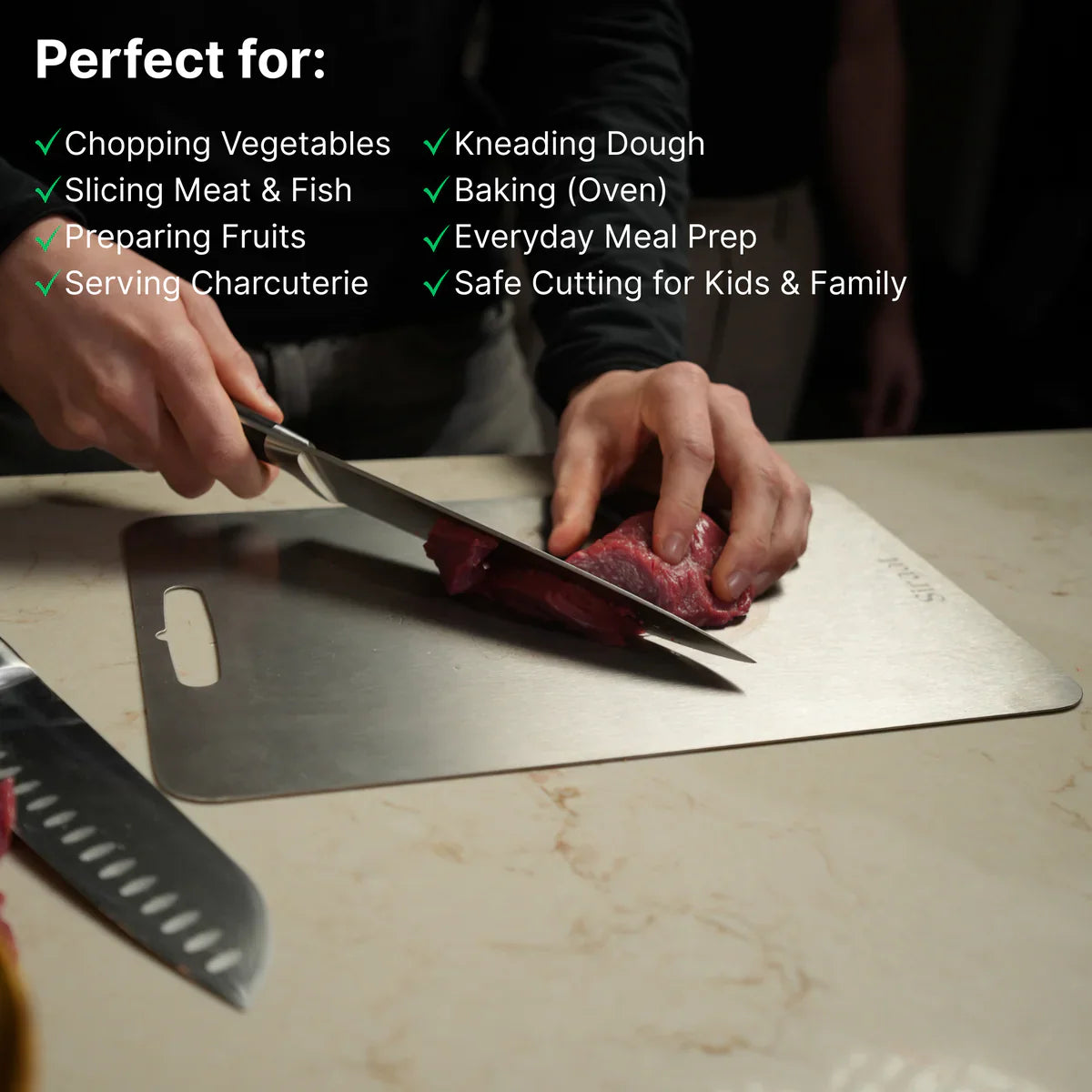 ¡BLACK FRIDAY SALE! Titanium Cutting Board V1
