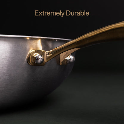 VEXOR Certified Pure Titanium Wok Pan Pro