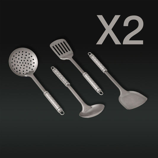 Pure Titanium Utensils Set (8 Piece)