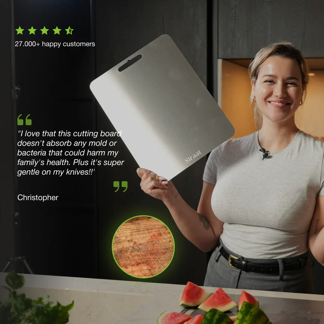 ¡BLACK FRIDAY SALE! Titanium Cutting Board V1