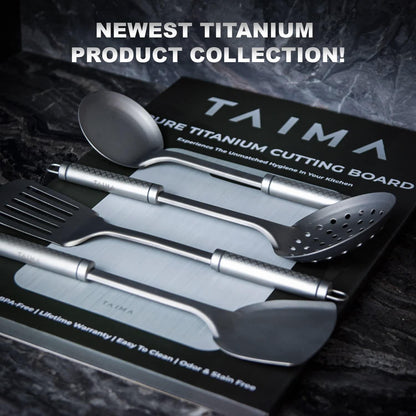 ¡BLACK FRIDAY SALE! Taima® 100% Pure Titanium Spatula / Utensils