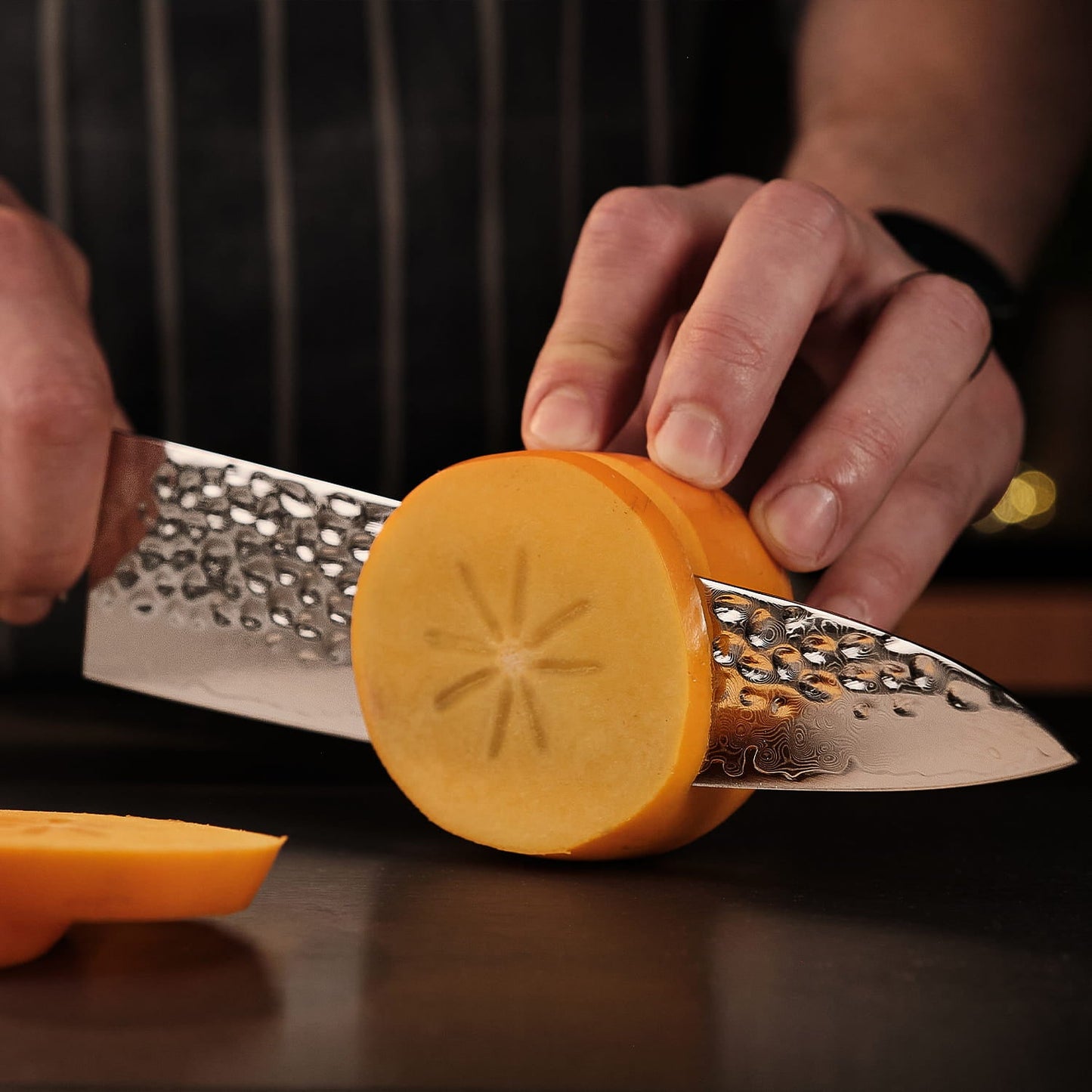 VEXOR® Raijin Damascus Chef's Knife 8.5″
