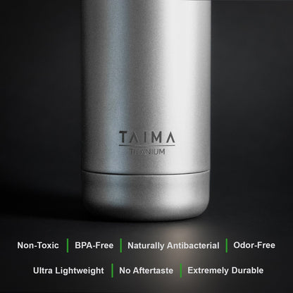 ¡BLACK FRIDAY SALE! Taima® Pure Titanium Water Bottle