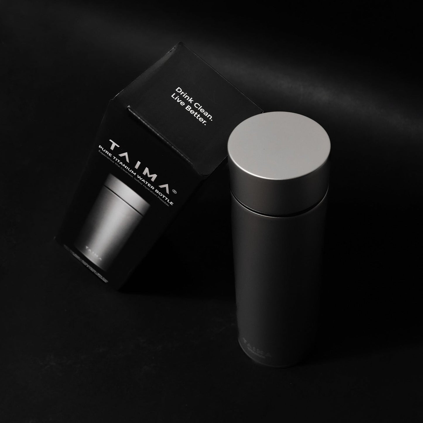 ¡BLACK FRIDAY SALE! Taima® 100% Pure Titanium Water Bottle - Drink Clean, Live Better.